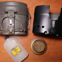 Swedish Trangia M40 Stainless steel Cookset