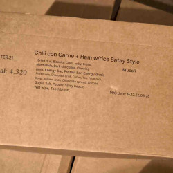 Denmark 24H MRE 21 Menu