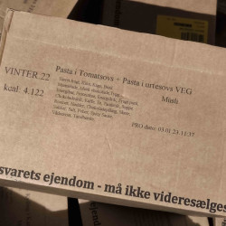 Denmark 24H MRE 22 Menu