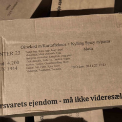 Denmark 24H MRE 23 Menu