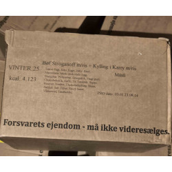 Denmark 24H MRE 25 Menu