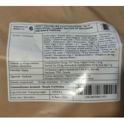 Estonian 24H MRE Menu 6