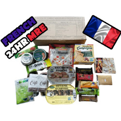French 24 Hours RCIR MRE Combat Armed Forces Ration Pack French 24 Hours RCIR MRE Combat Armed Forces Ration Pack